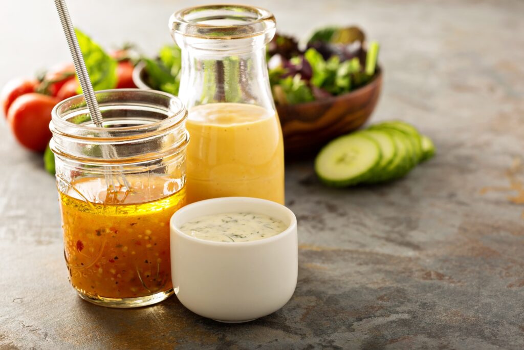 Delicious salad dressing, dips and sauce recipes! 