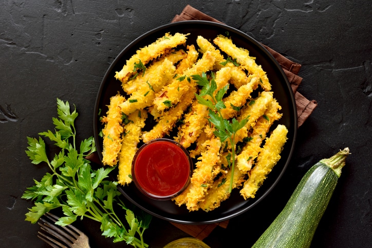 Delicious zucchini fries recipe